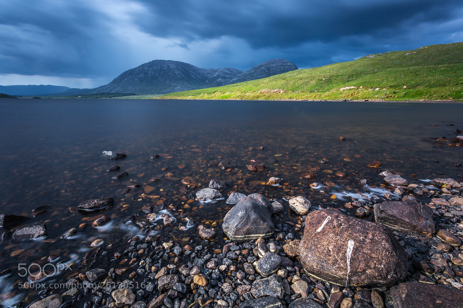Canon EOS 6D sample photo. Lough inagh storm photography