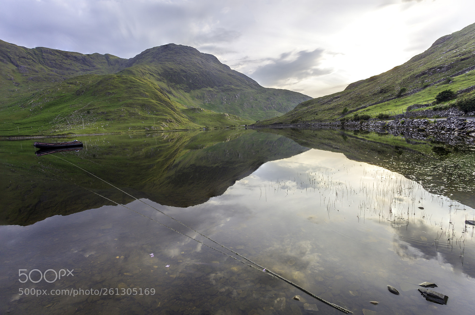 Canon EOS 6D sample photo. Lough muck sunset photography