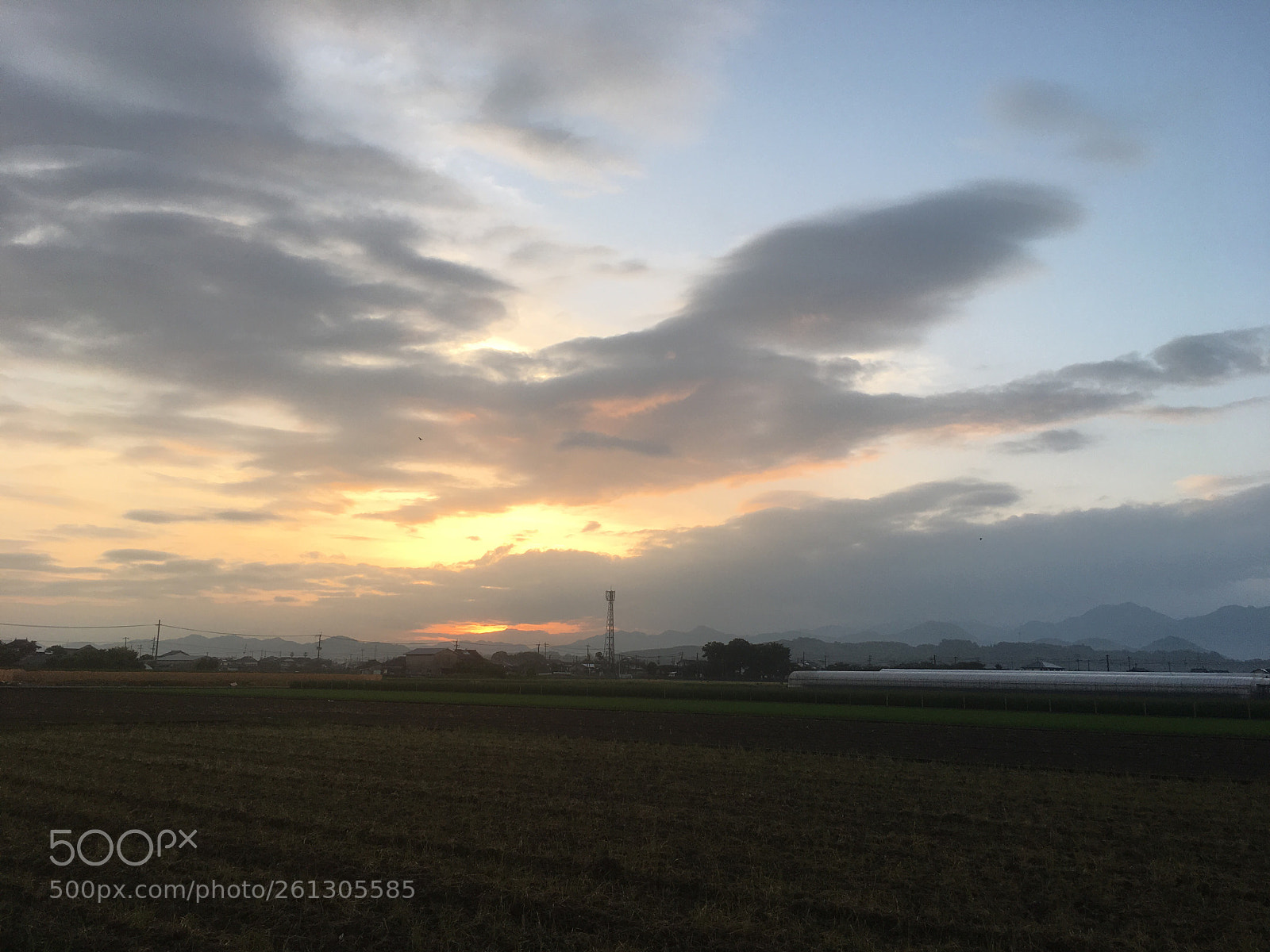 Apple iPhone 6s sample photo. Sunrise after the rain  photography