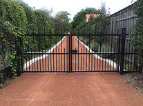 Apple iPhone 5s sample photo. Automatic residential fence gates photography