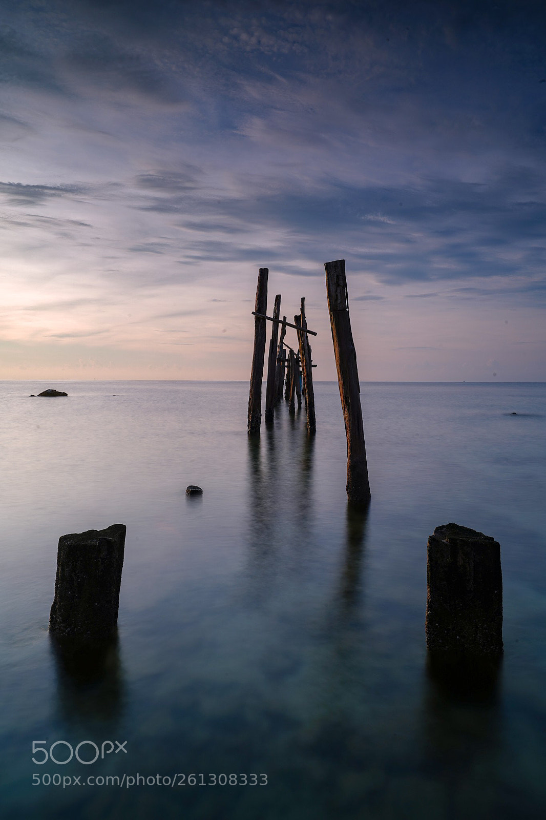 Sony a7 III sample photo. Old pier photography