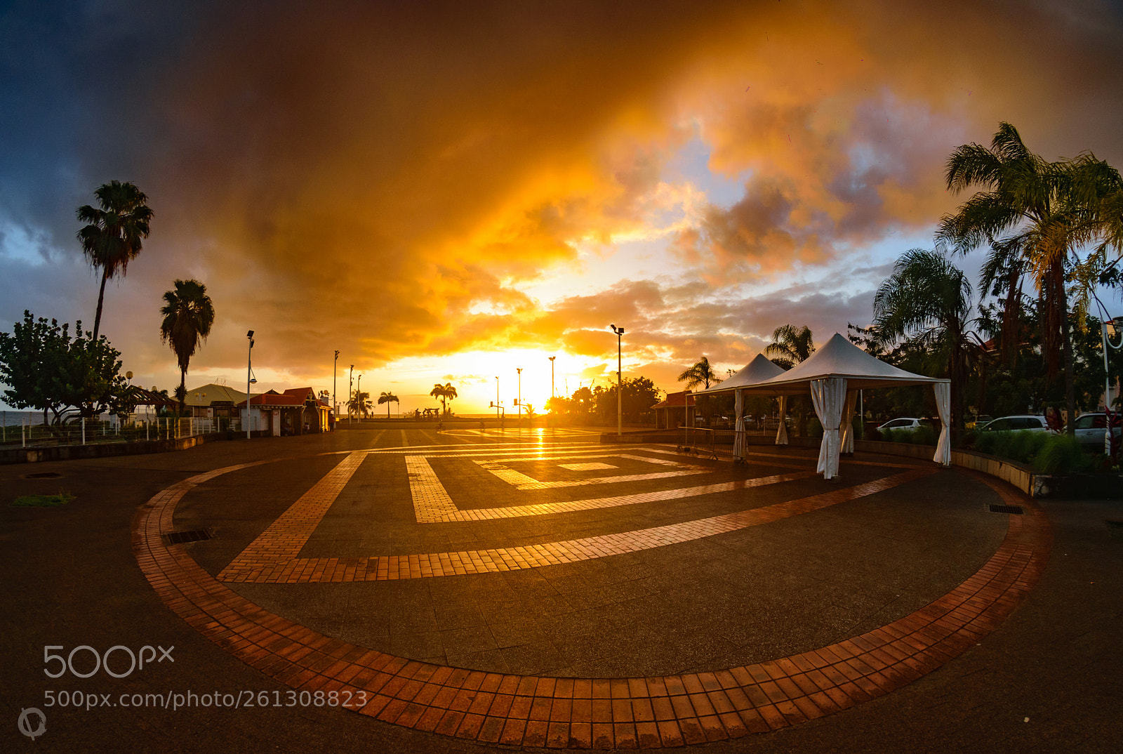 Nikon D5300 sample photo. Fisheye sunset photography
