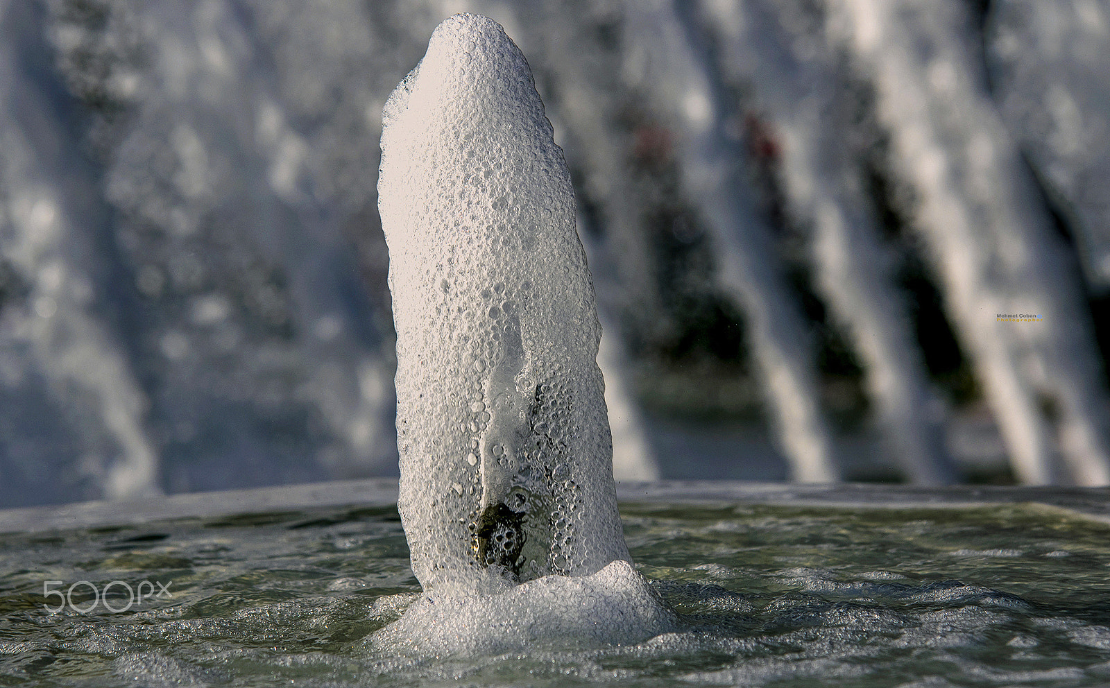 Pentax K-3 II sample photo. Sparkling waterfall photography