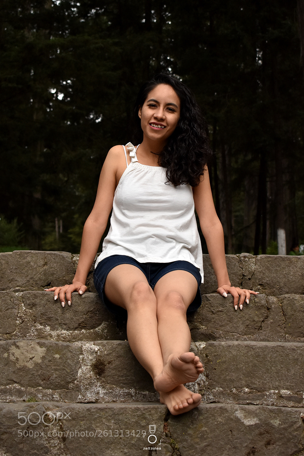 Nikon D3400 sample photo. Modelo zeltzin photography
