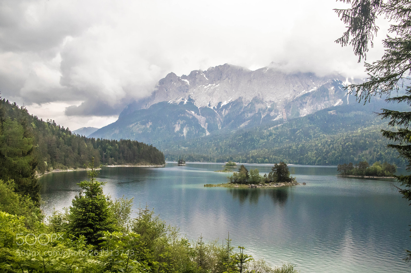 Canon EOS 6D Mark II sample photo. Eibsee lake, german photography