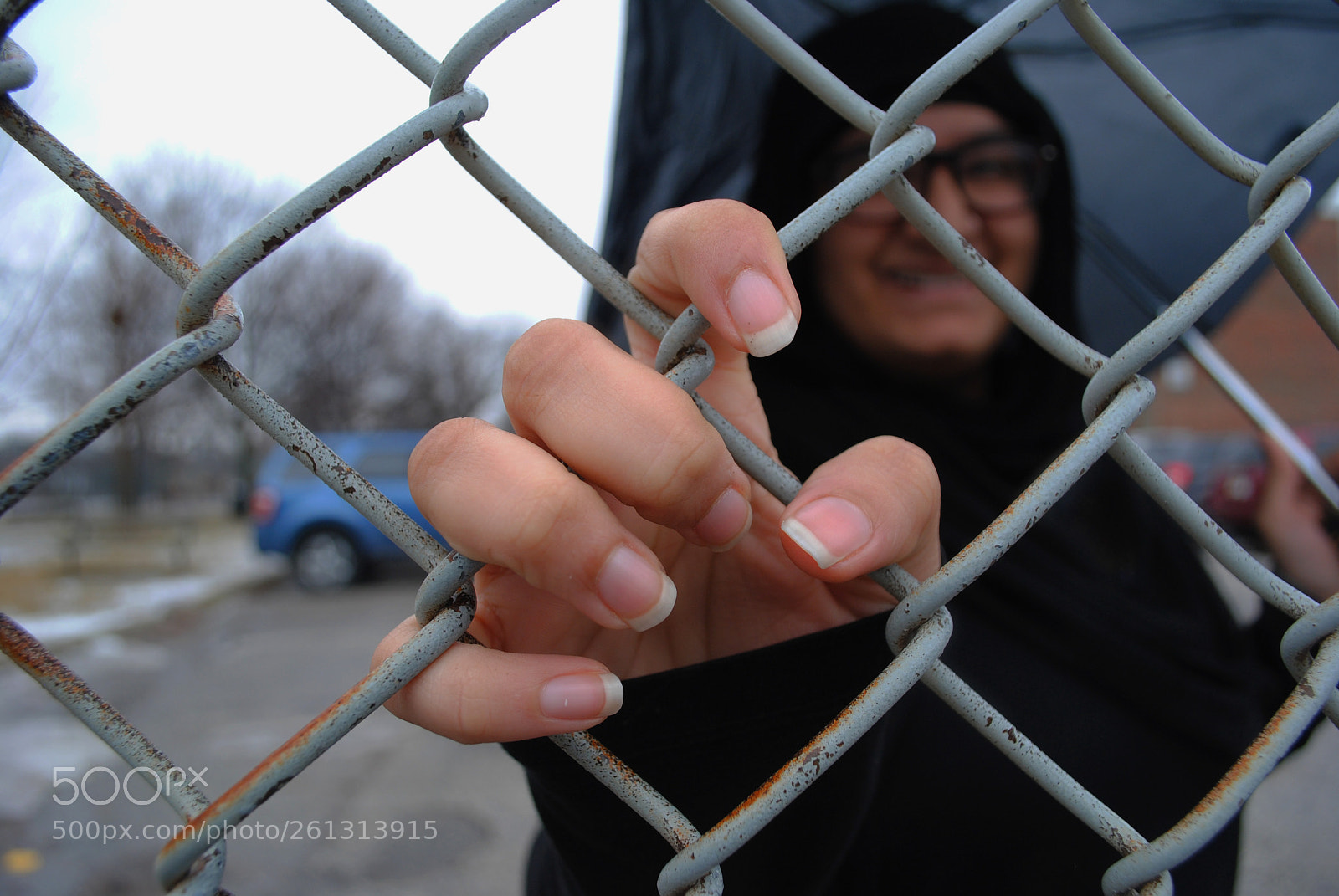 Nikon D3000 sample photo. Fence photography