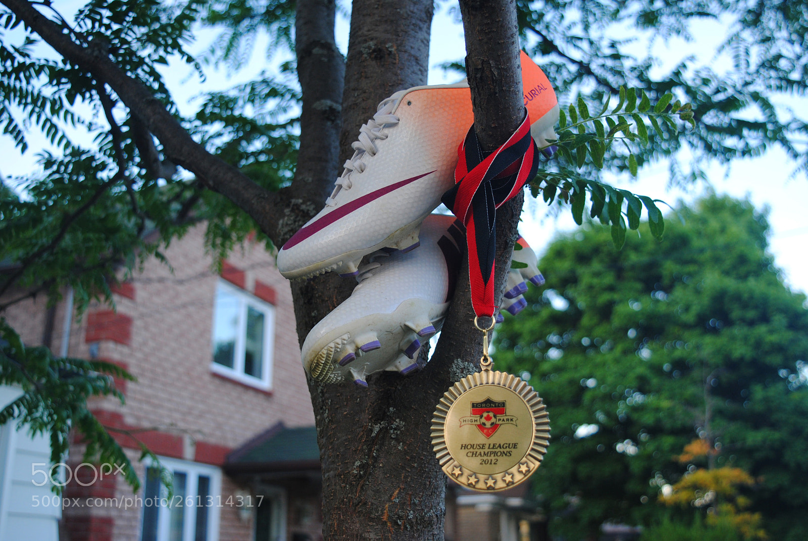 Nikon D3000 sample photo. Soccer gear photography