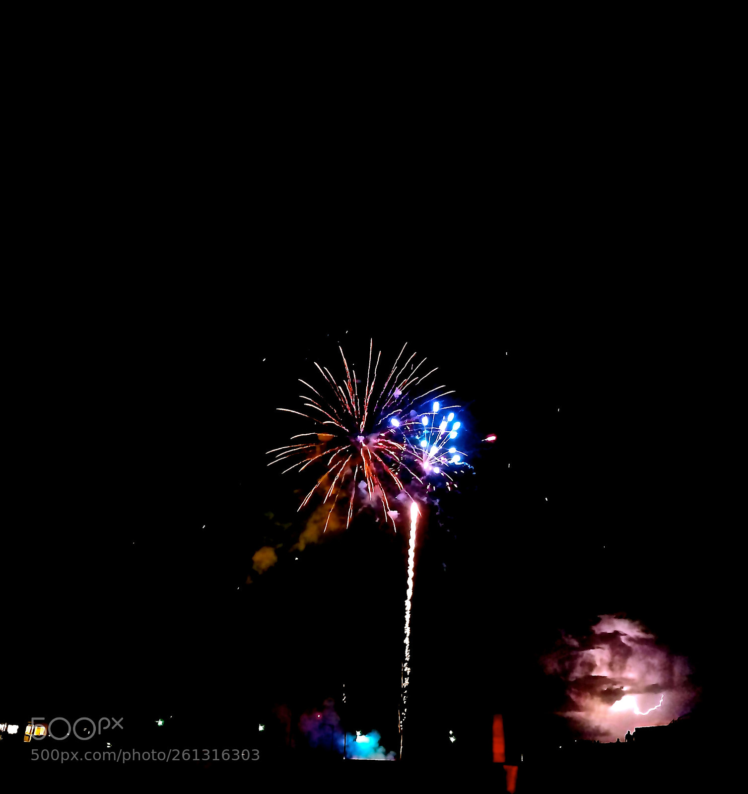 Samsung Galaxy S8 sample photo. Firework surprise photography