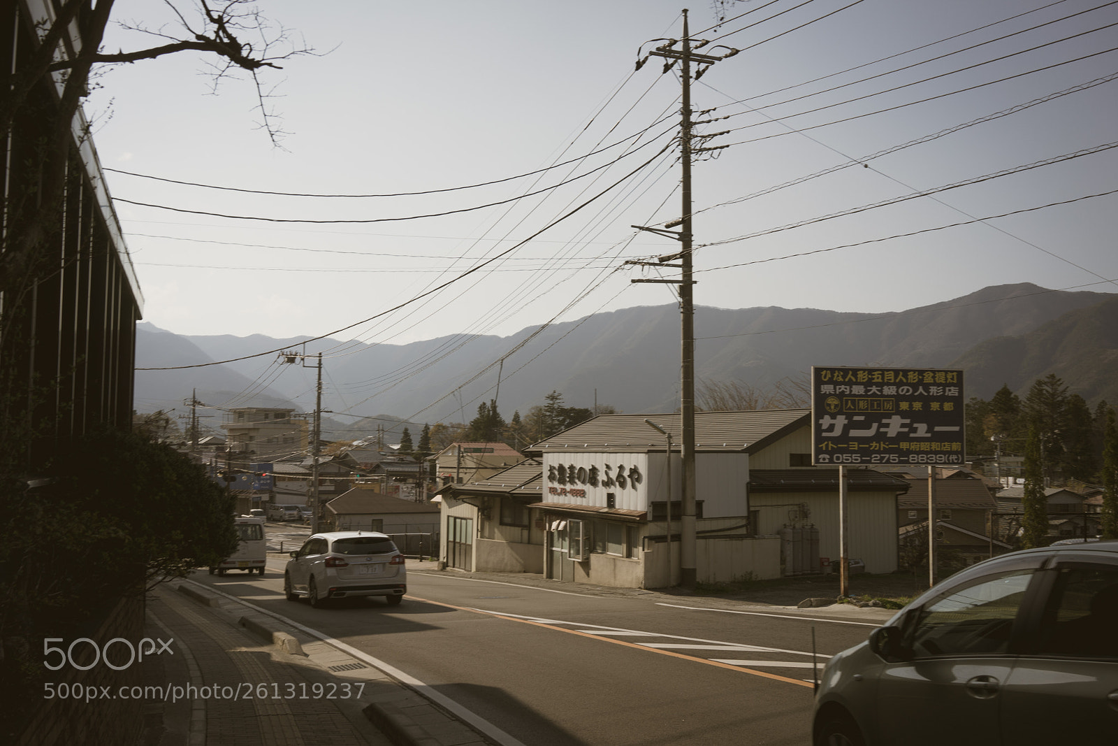 Sony a7 sample photo. Roads at fujikawaguchiko-machi photography