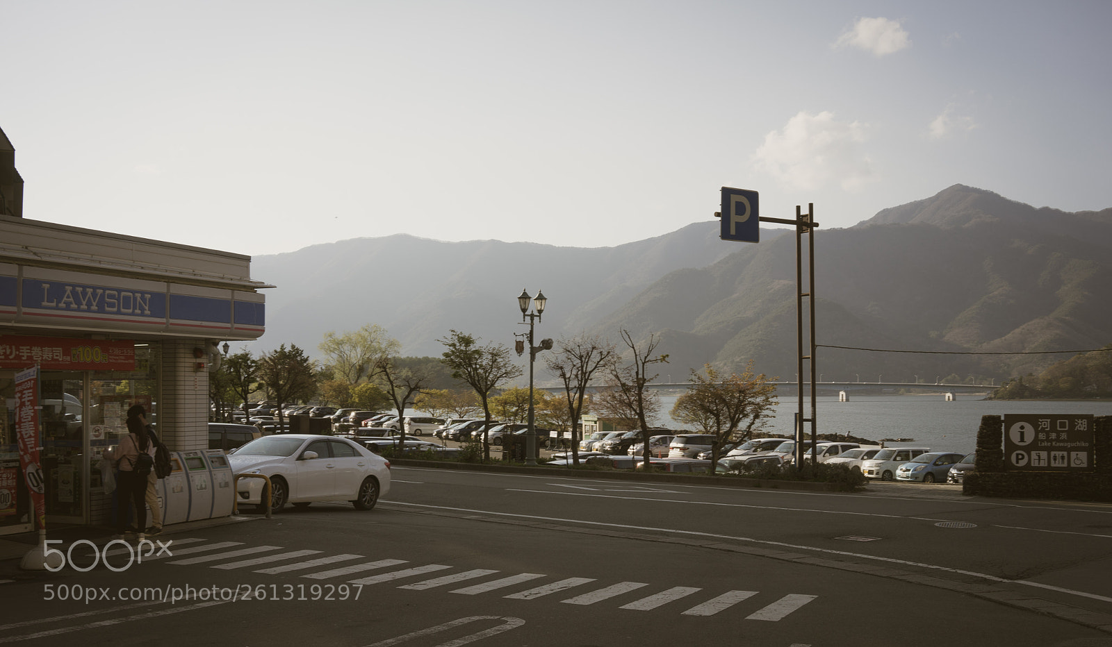 Sony a7 sample photo. Roads at fujikawaguchiko-machi photography