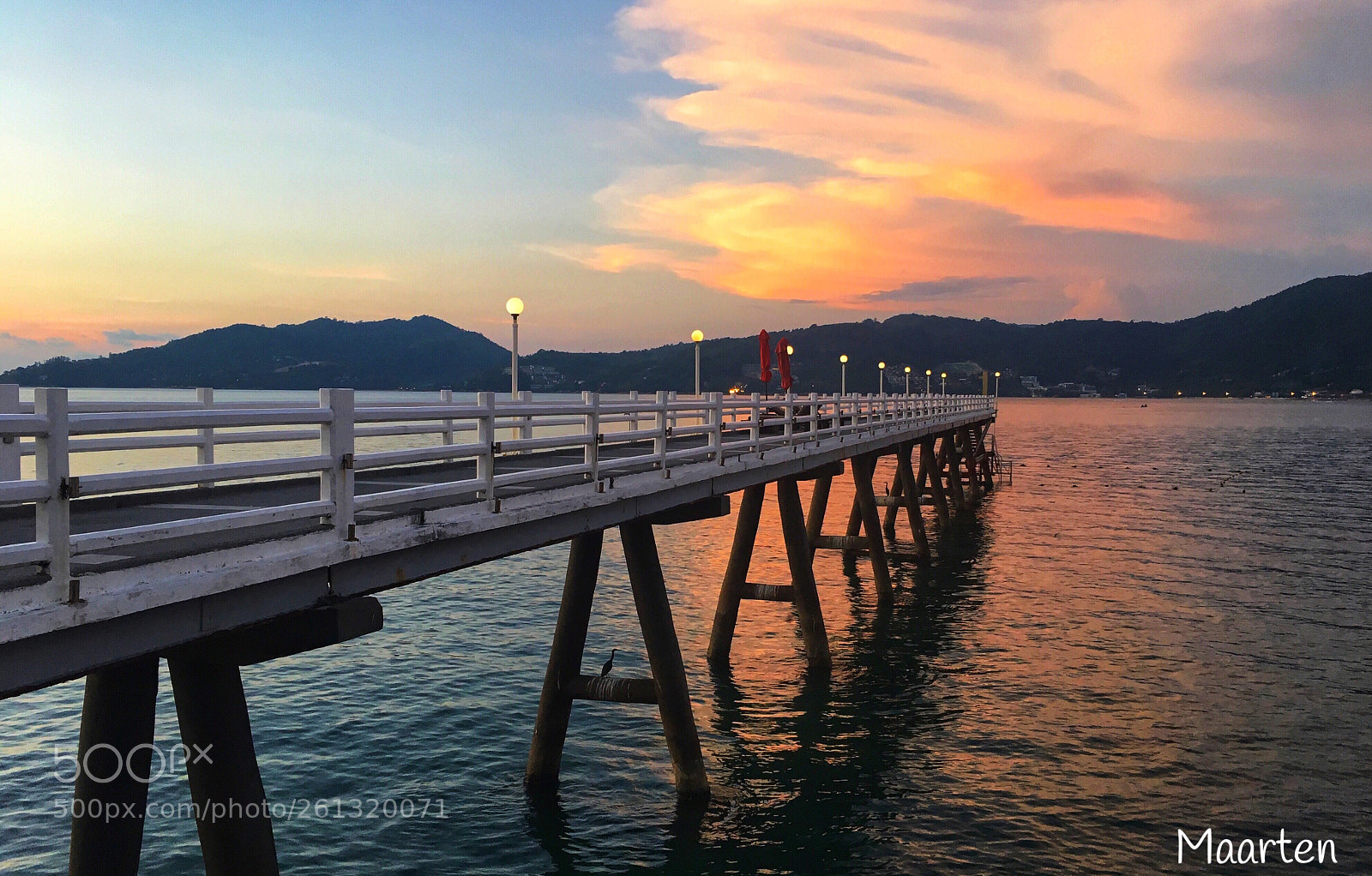 Apple iPhone 6s sample photo. Pier at amari photography