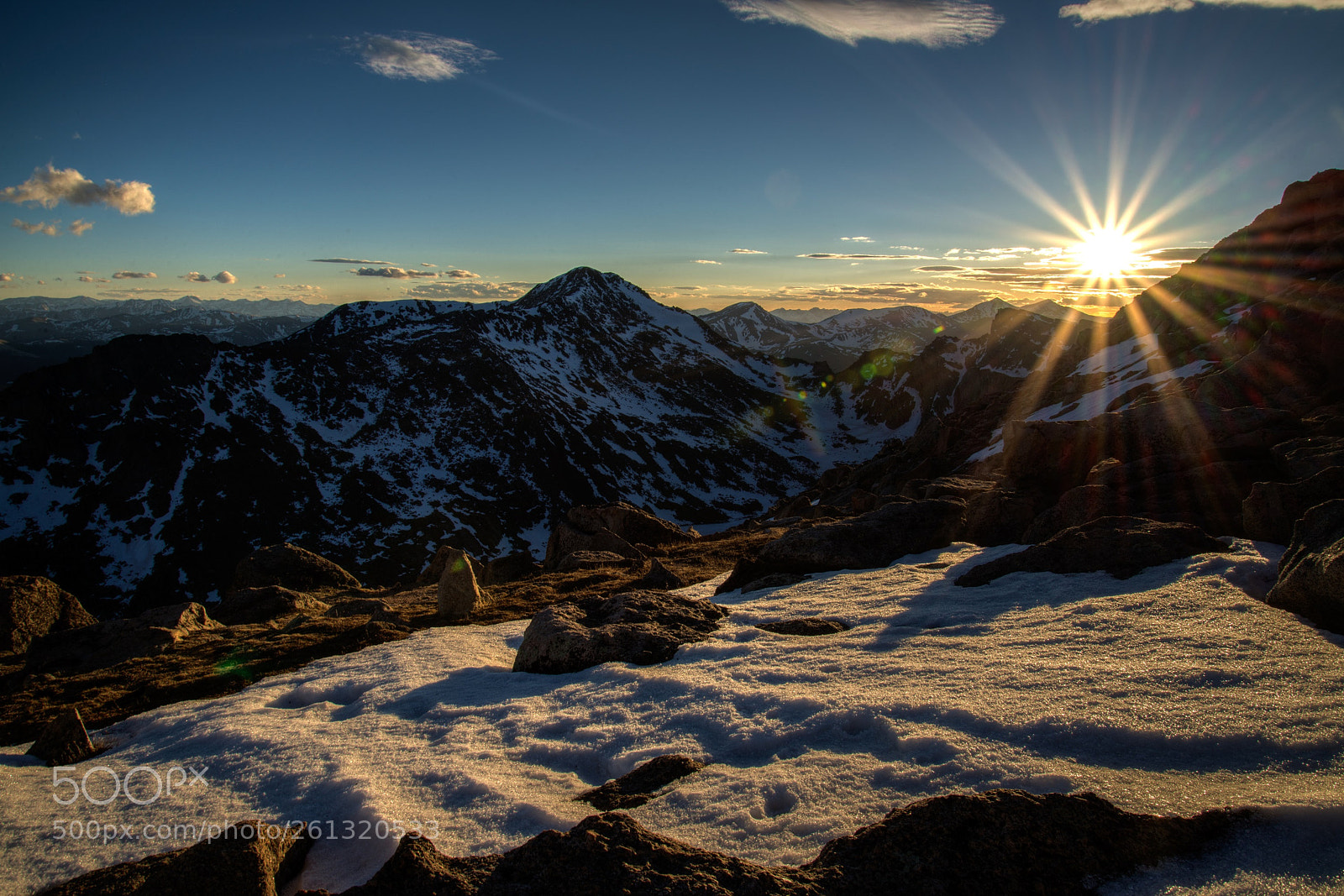 Nikon D610 sample photo. Sunset over the rockies photography
