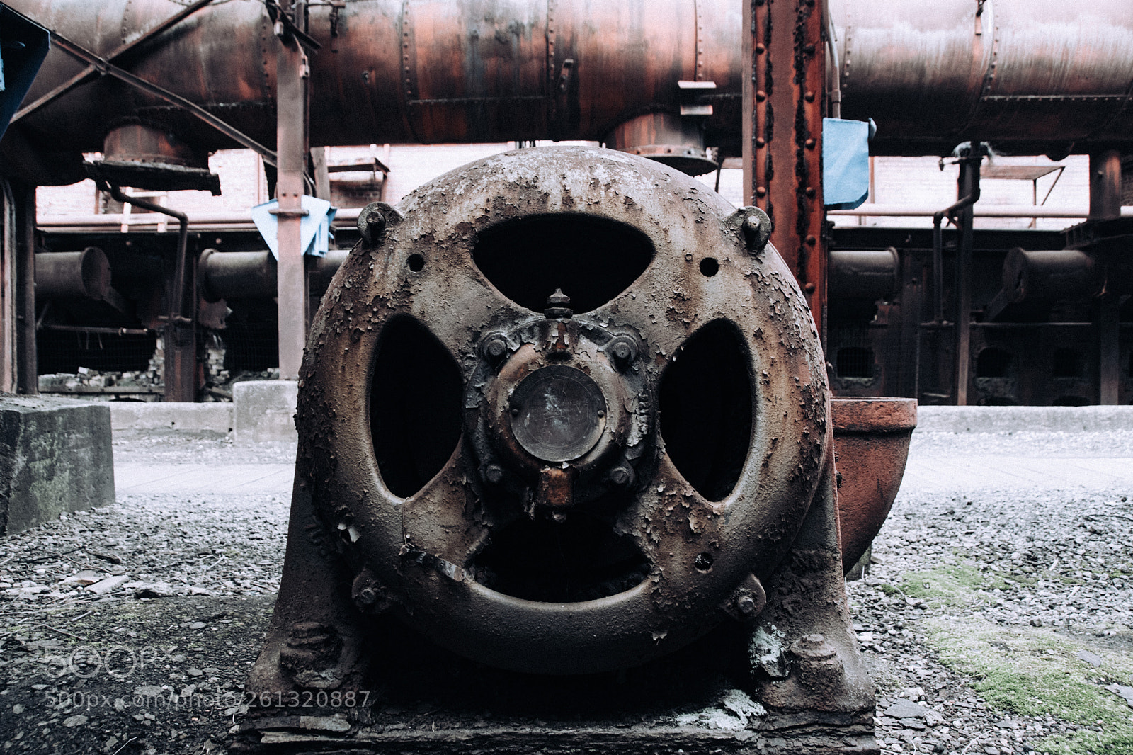 Nikon D5500 sample photo. Sloss furnaces photography