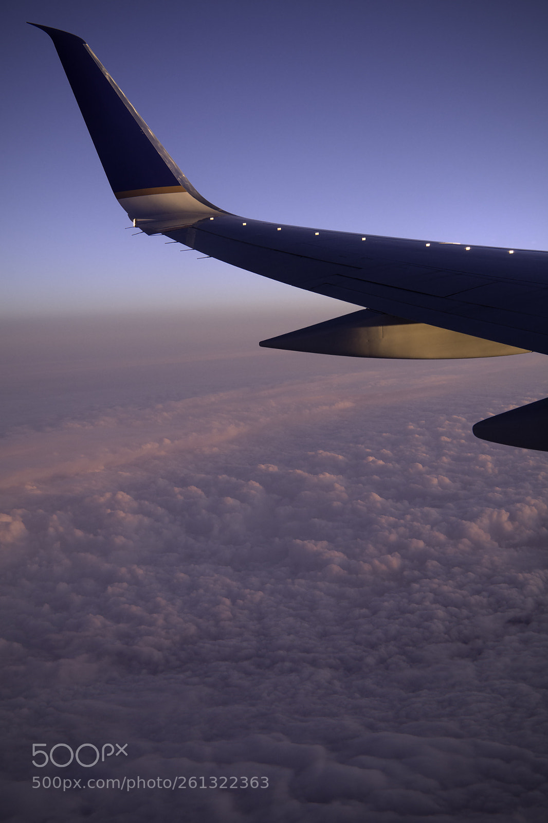 Nikon D7100 sample photo. 35000ft sunset photography
