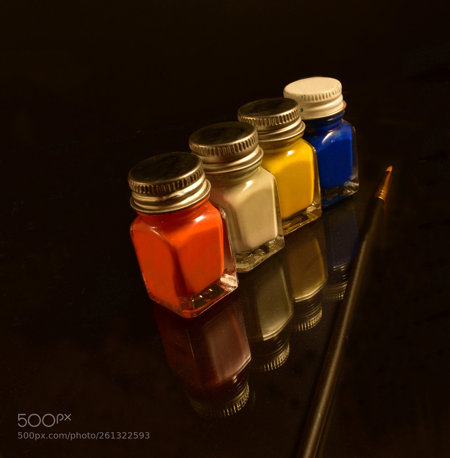 Nikon D3400 sample photo. Paint and reflection photography