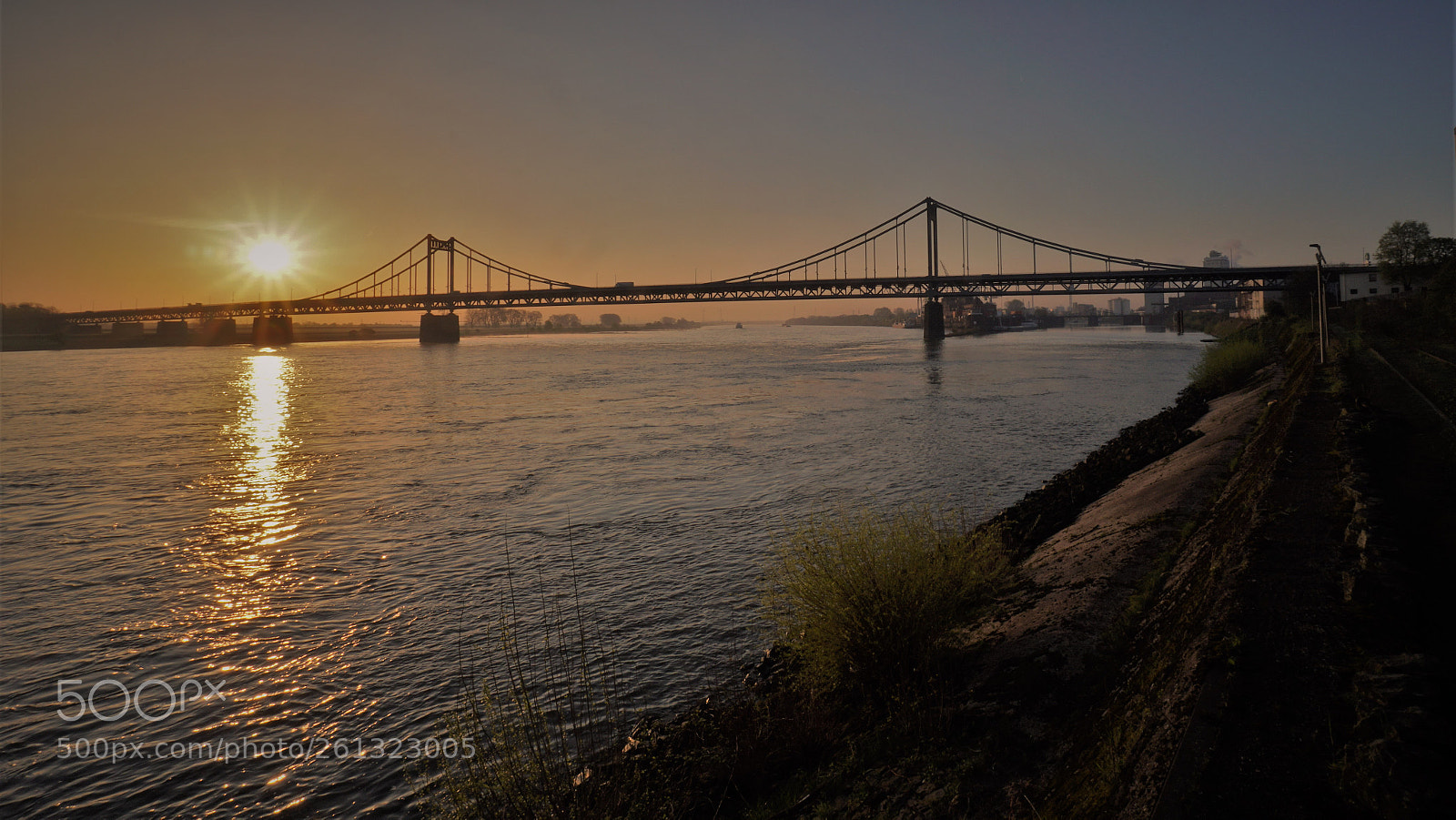 Sony a6500 sample photo. Bridge after sunrise.  photography