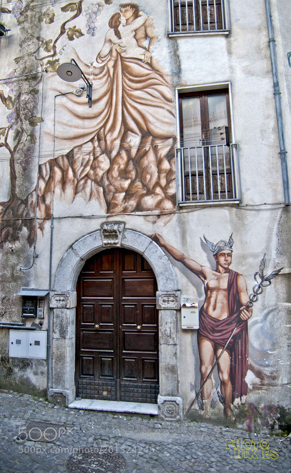 Nikon D300 sample photo. Murals photography
