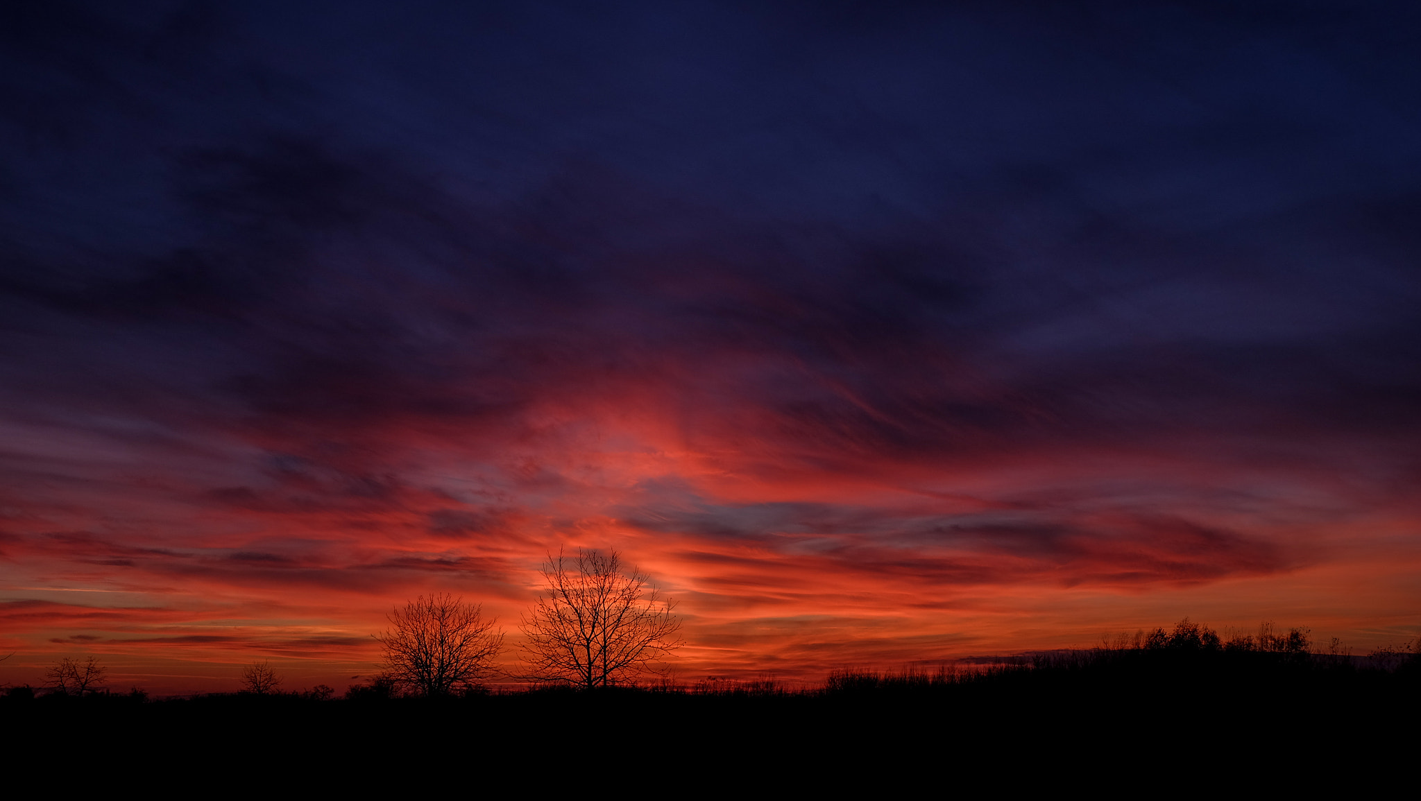 Fujifilm X-A1 sample photo. Sunset photography