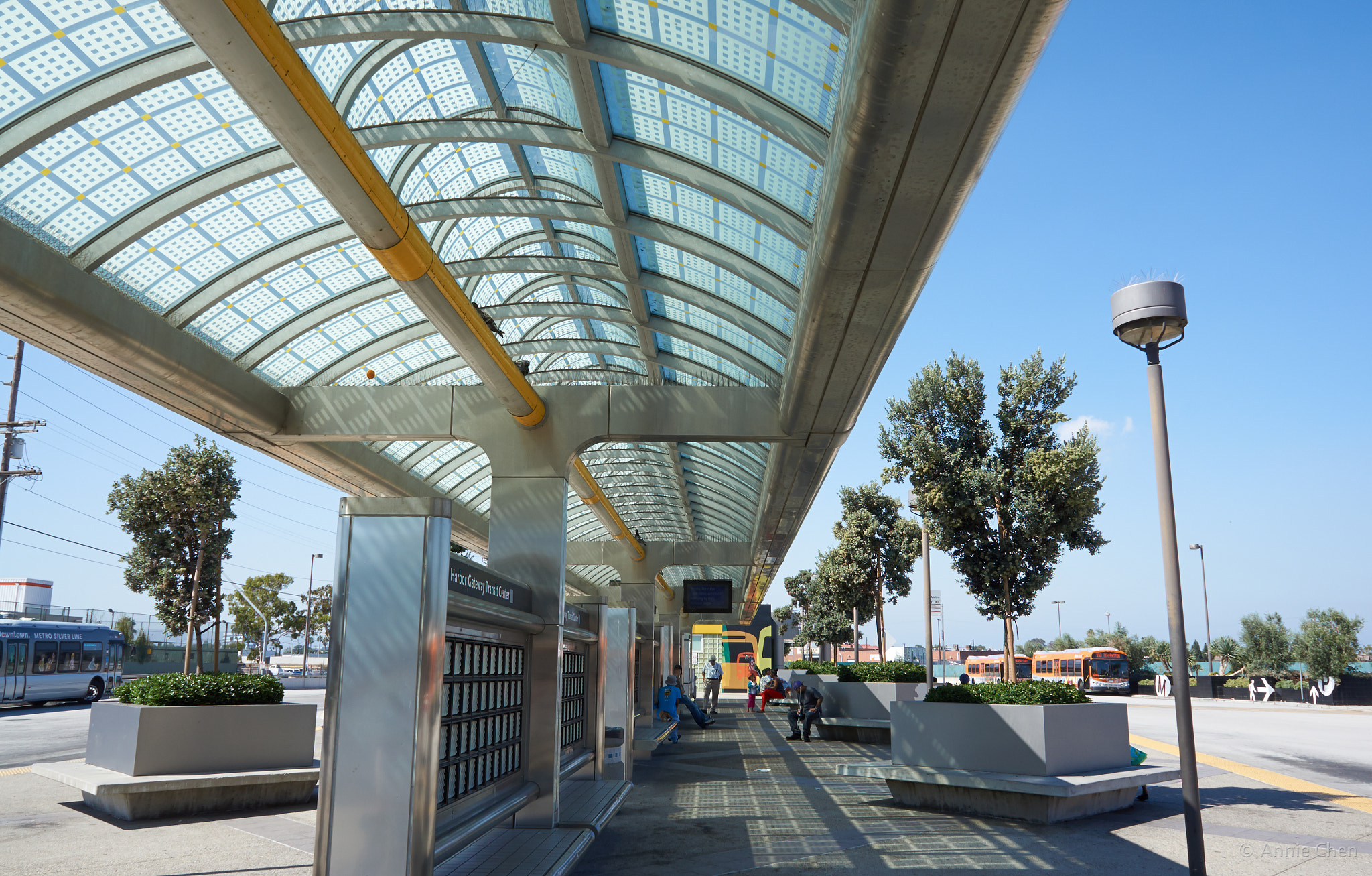 Sony Alpha NEX-3 sample photo. Metro silver line station photography