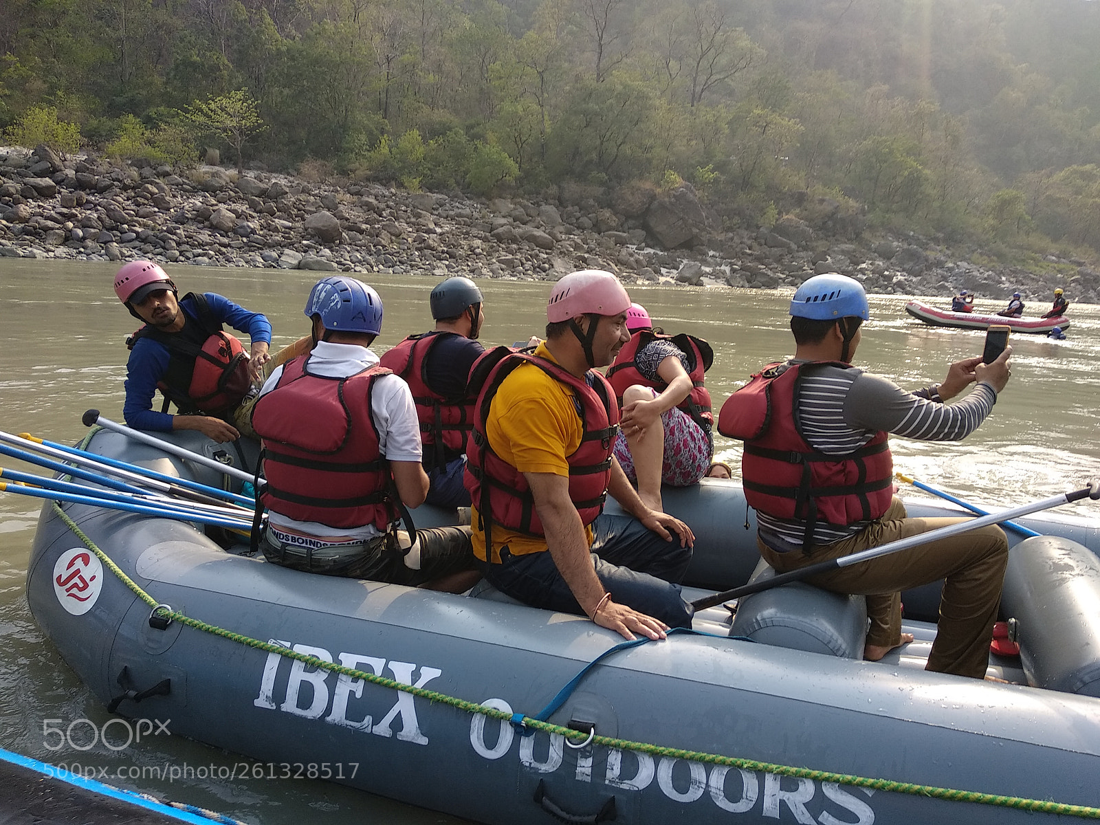 Xiaomi Mi A1 sample photo. River rafting photography