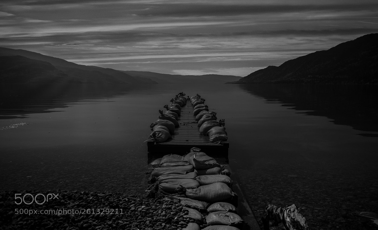 Sony a7R II sample photo. Morning rise b&w photography