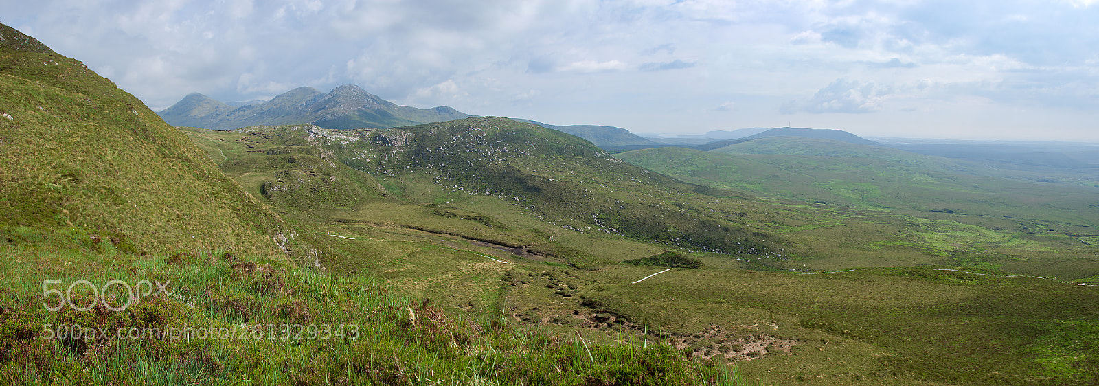Nikon D7200 sample photo. Connemara panoramatic view from photography