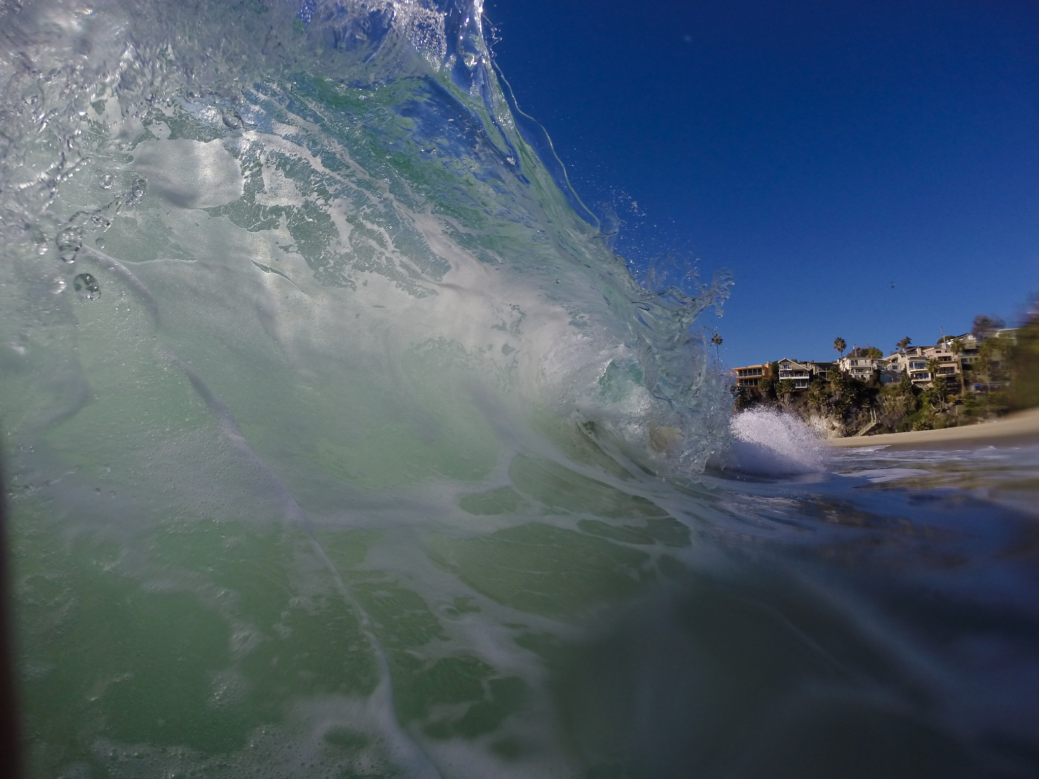 GoPro HERO3+ Black Edition sample photo. California wave photography