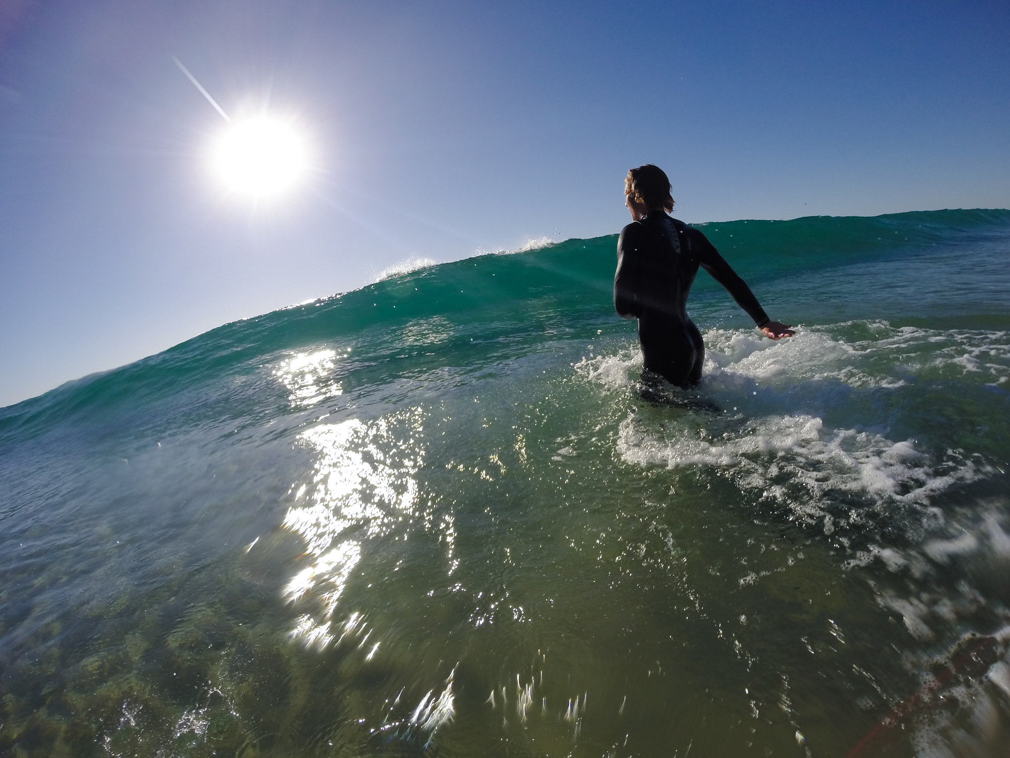 GoPro HERO3+ Black Edition sample photo. California wave photography