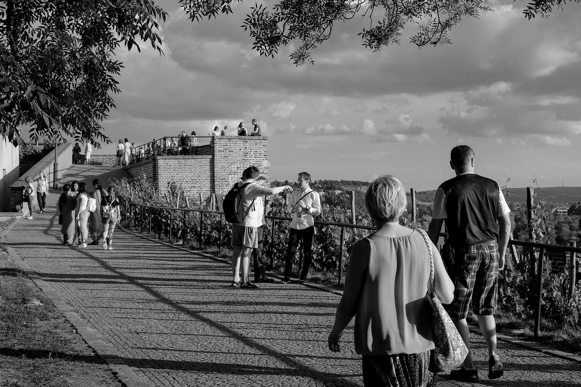 Fujifilm X-E2 sample photo. Sunny day in vyšehrad photography