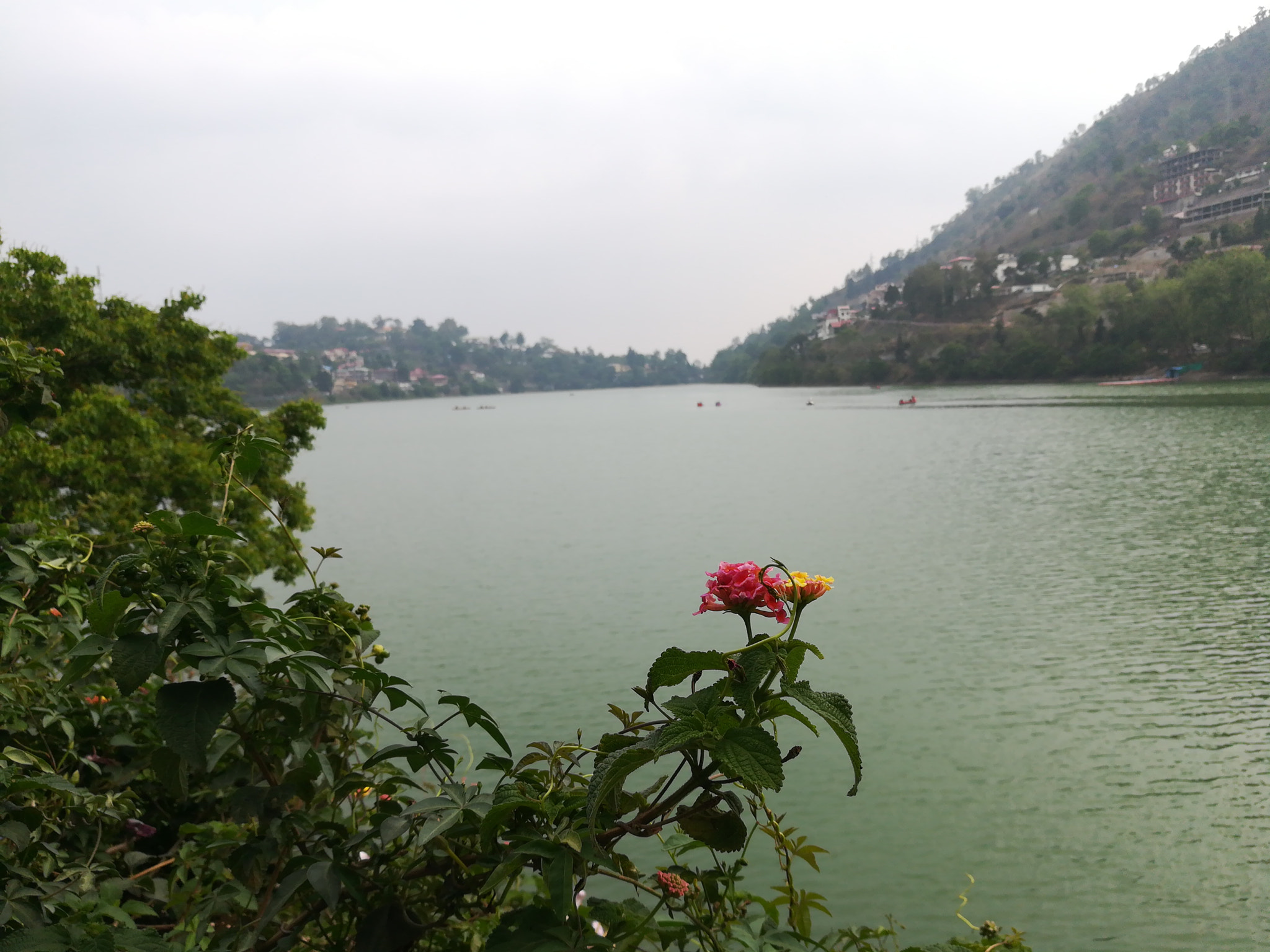 HUAWEI honor 6x sample photo. Bhimtal lake photography
