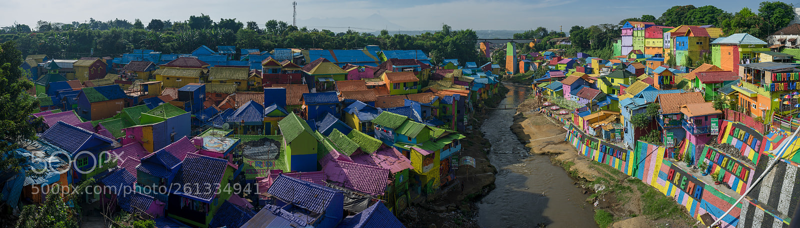 Nikon D3S sample photo. Colorful town photography