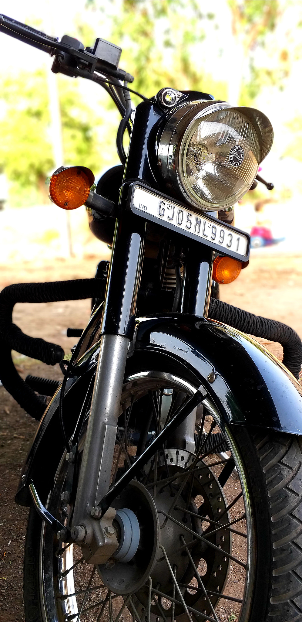 Samsung Galaxy A6+ sample photo. Royal enfield classic 350 photography