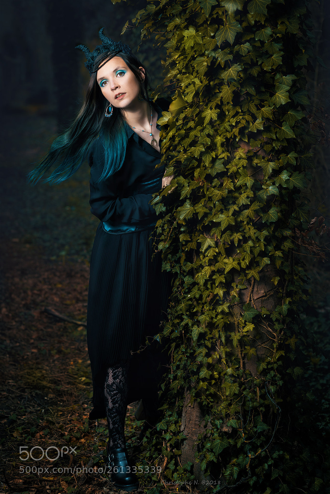 Nikon D810 sample photo. Behind the tree photography