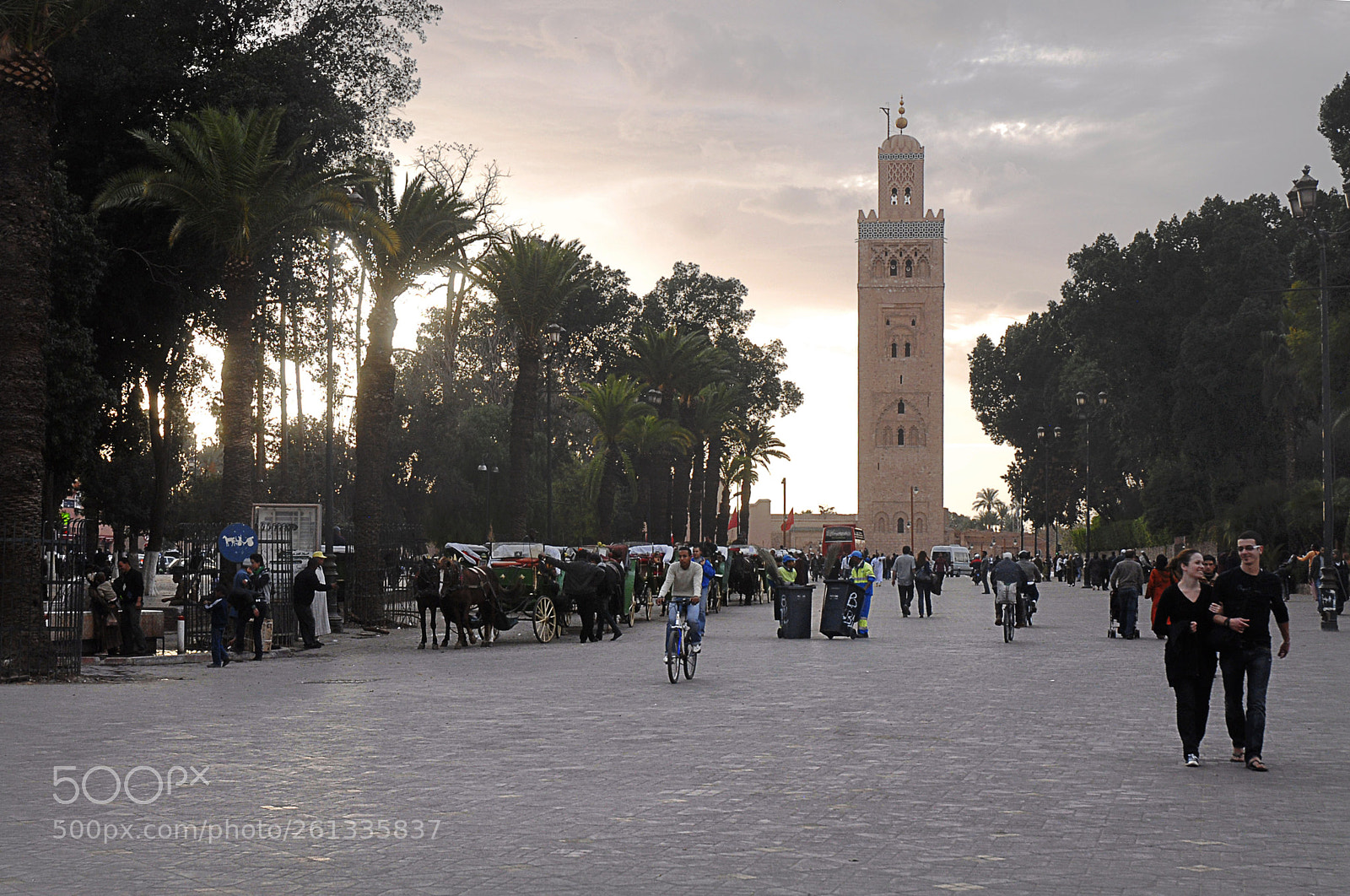 Nikon D200 sample photo. Mosquée koutoubia photography