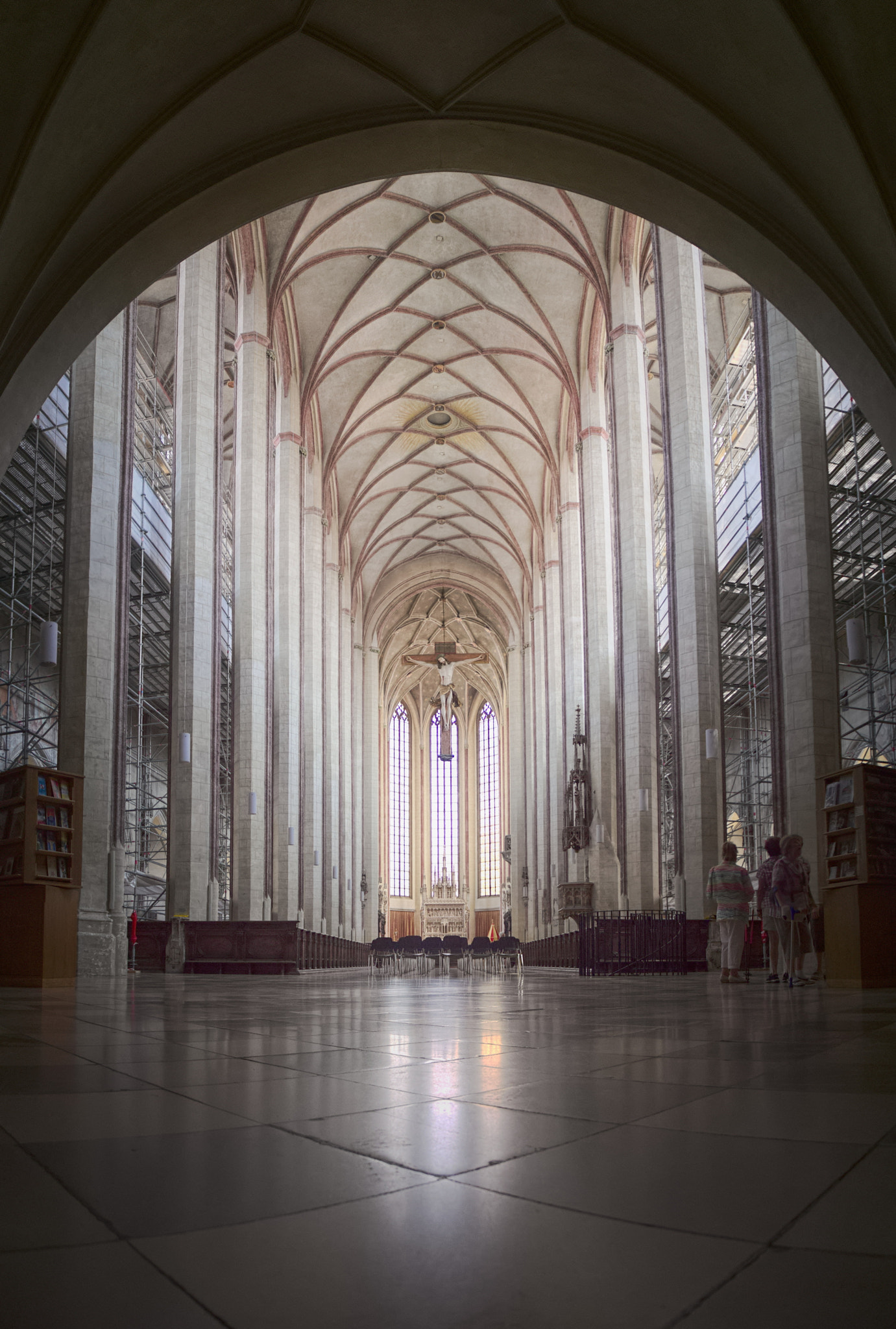 Olympus PEN E-PL5 sample photo. Landshut cathedral photography