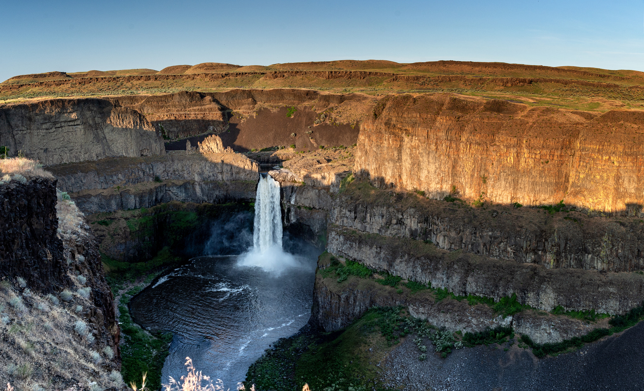 Nikon D4S sample photo. Long shadows on the palouse photography