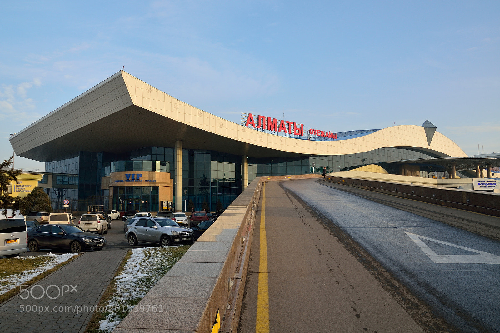 Nikon D5100 sample photo. Almaty international airport photography