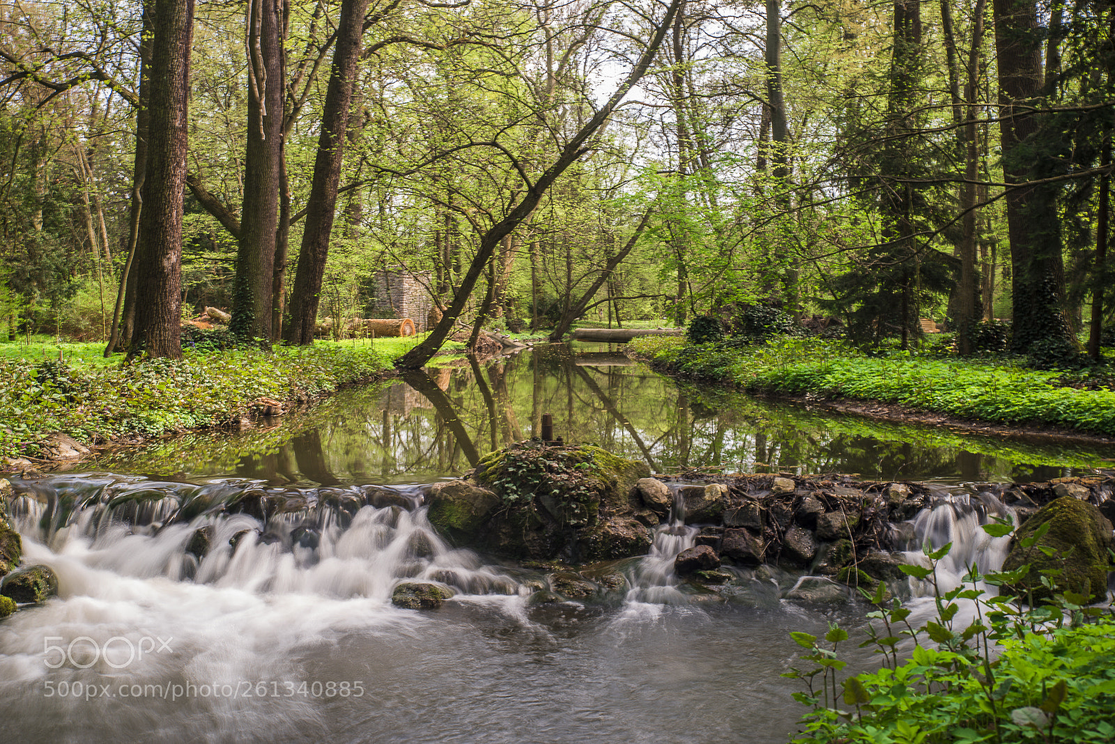 Nikon D610 sample photo. Little waterfall photography