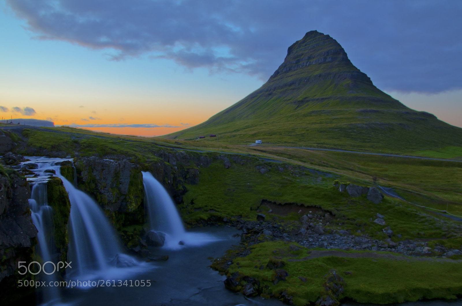 Nikon D5100 sample photo. Kirkjufellsfoss photography