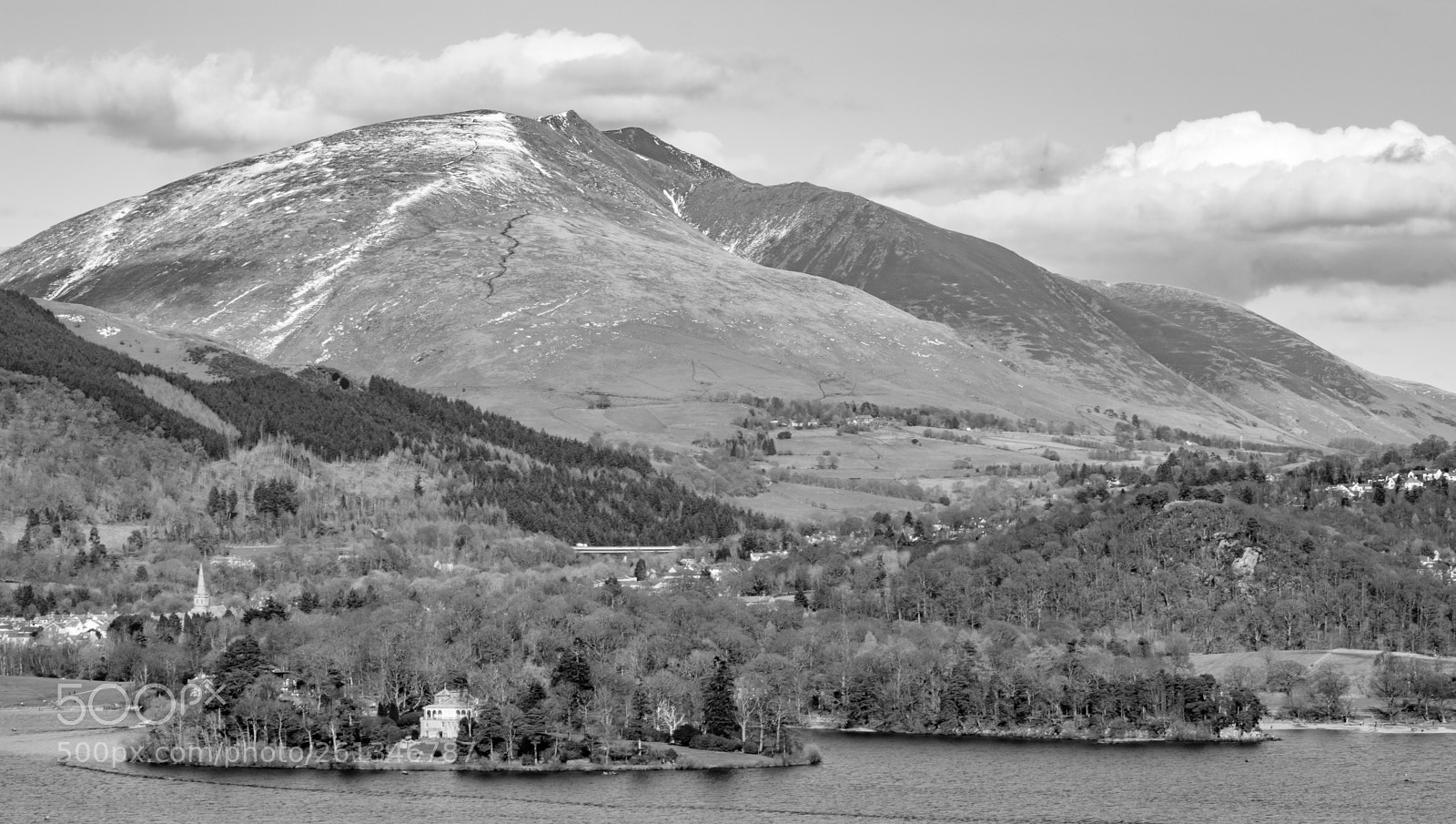 Nikon D3300 sample photo. Blencathra over derwent photography