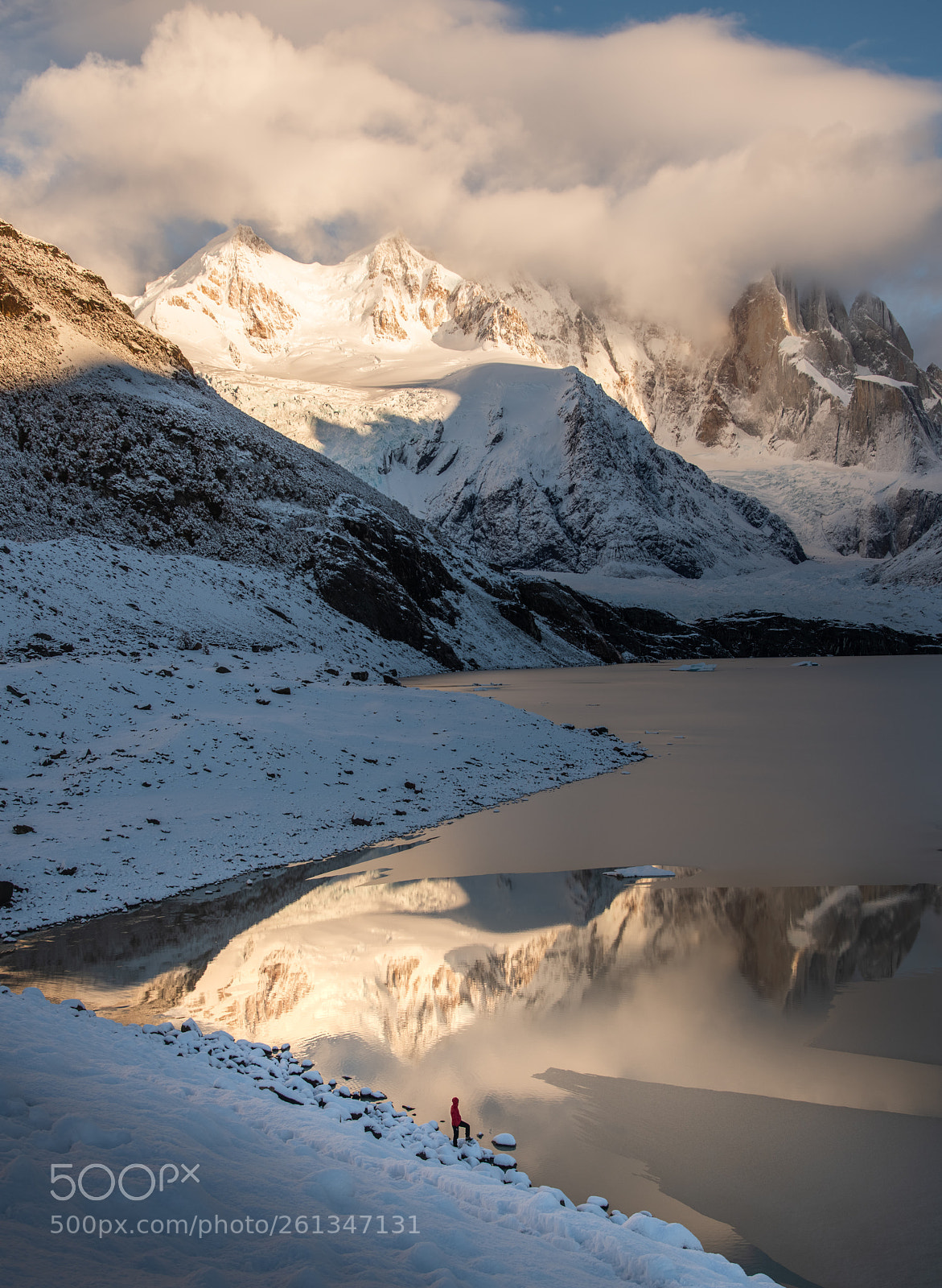 Nikon D850 sample photo. Cerro torre reflections photography