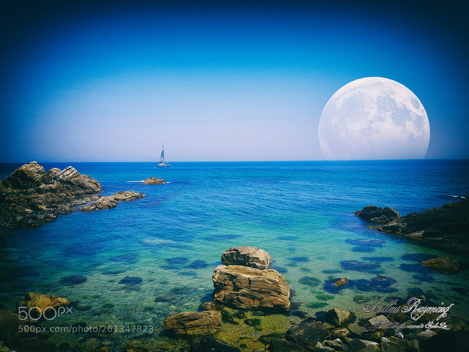 Samsung Galaxy S7 Edge sample photo. Sailing to the moon photography