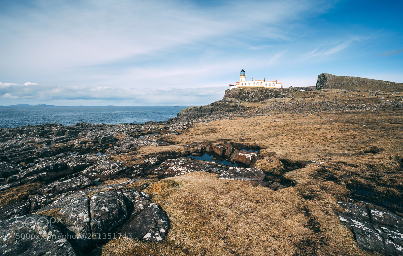 Sony a7 II sample photo. Neist point lighthouse photography