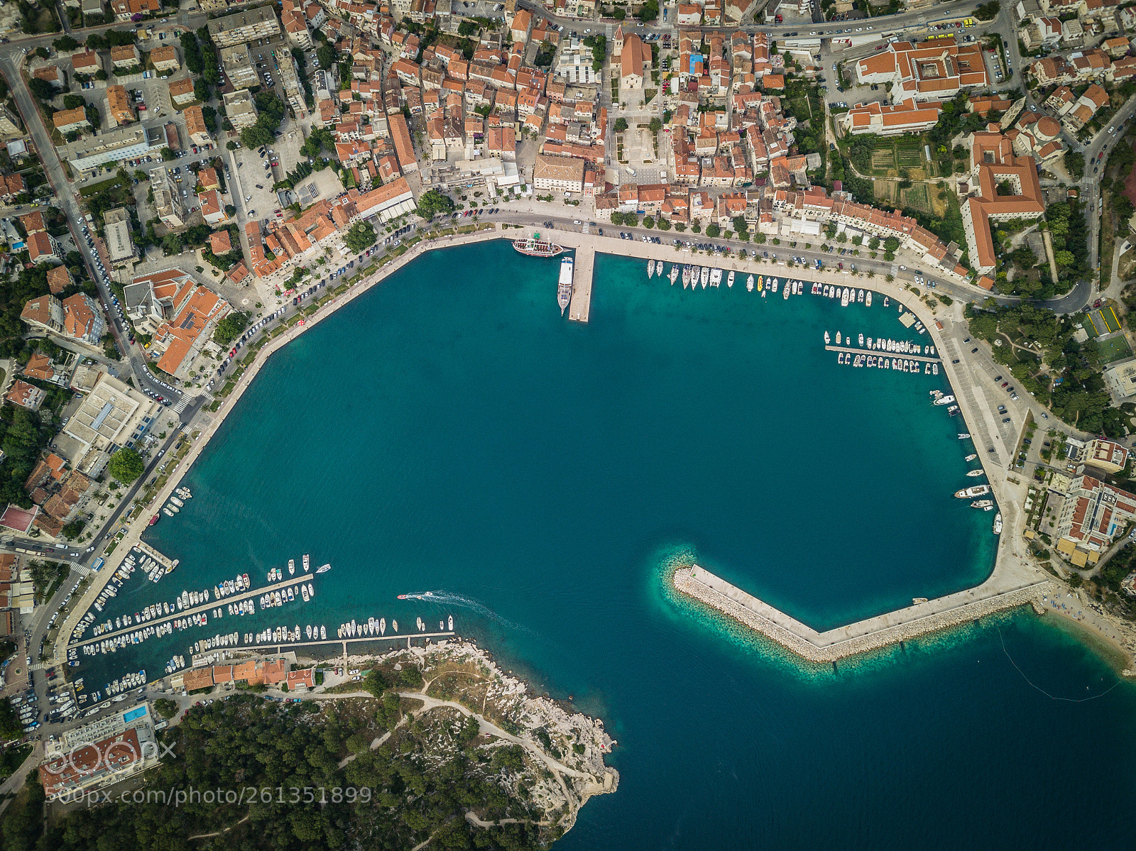 DJI FC220 sample photo. Chorvatsko photography