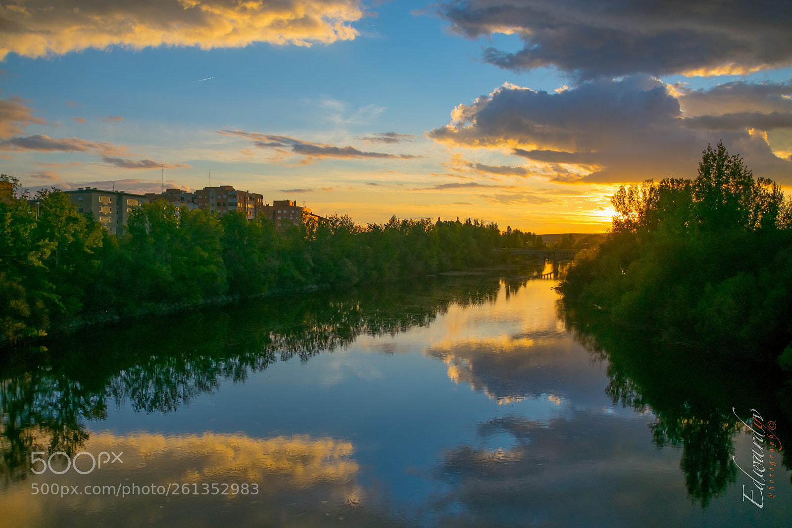 Nikon D3400 sample photo. Sunset in the tormes photography