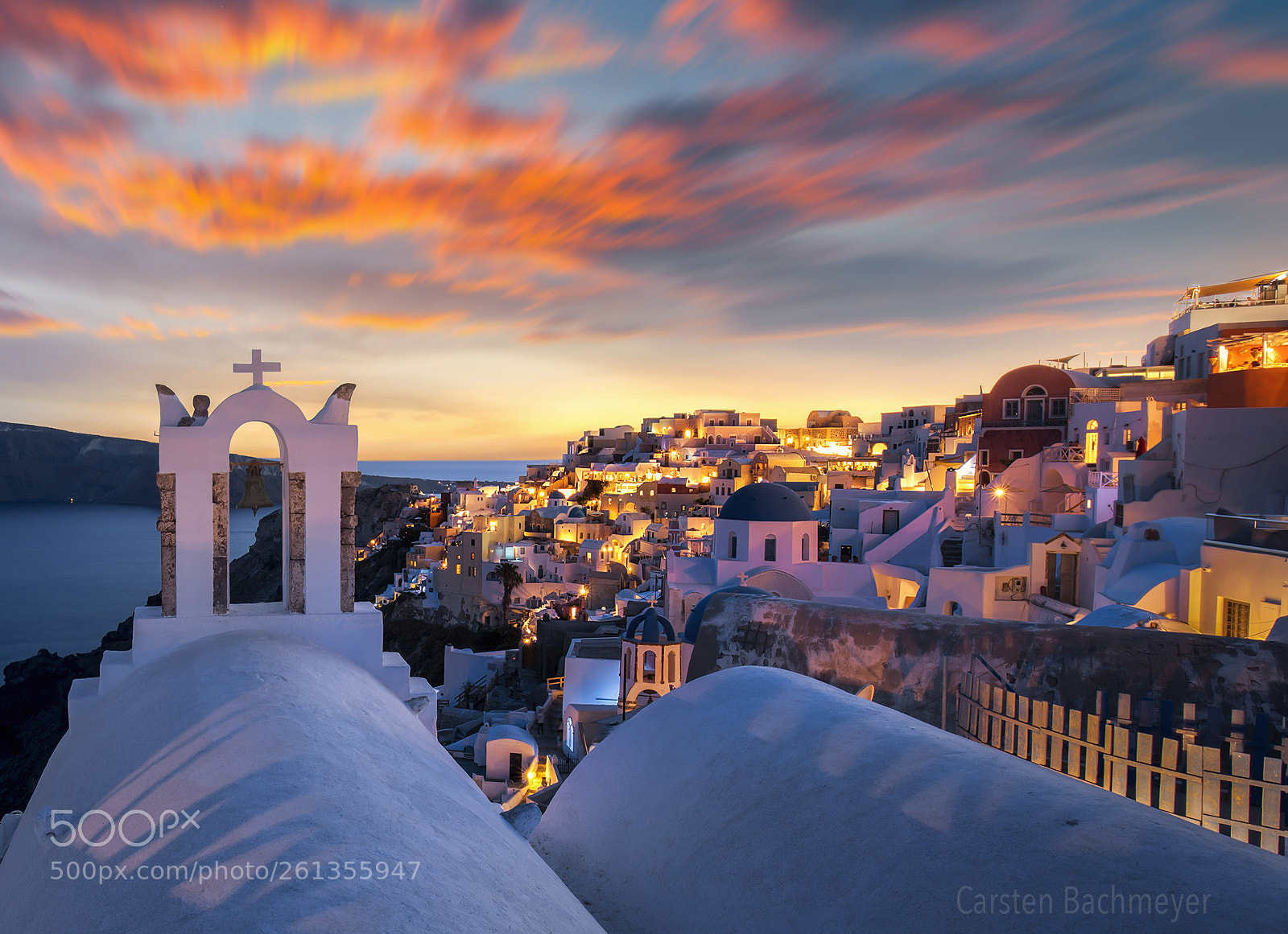 Canon EOS 5D Mark IV sample photo. Oia at sunset photography