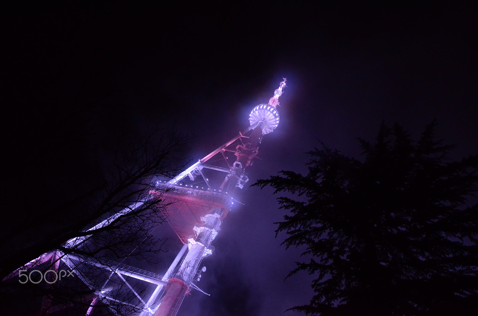 Nikon D7000 sample photo. Tv tower photography