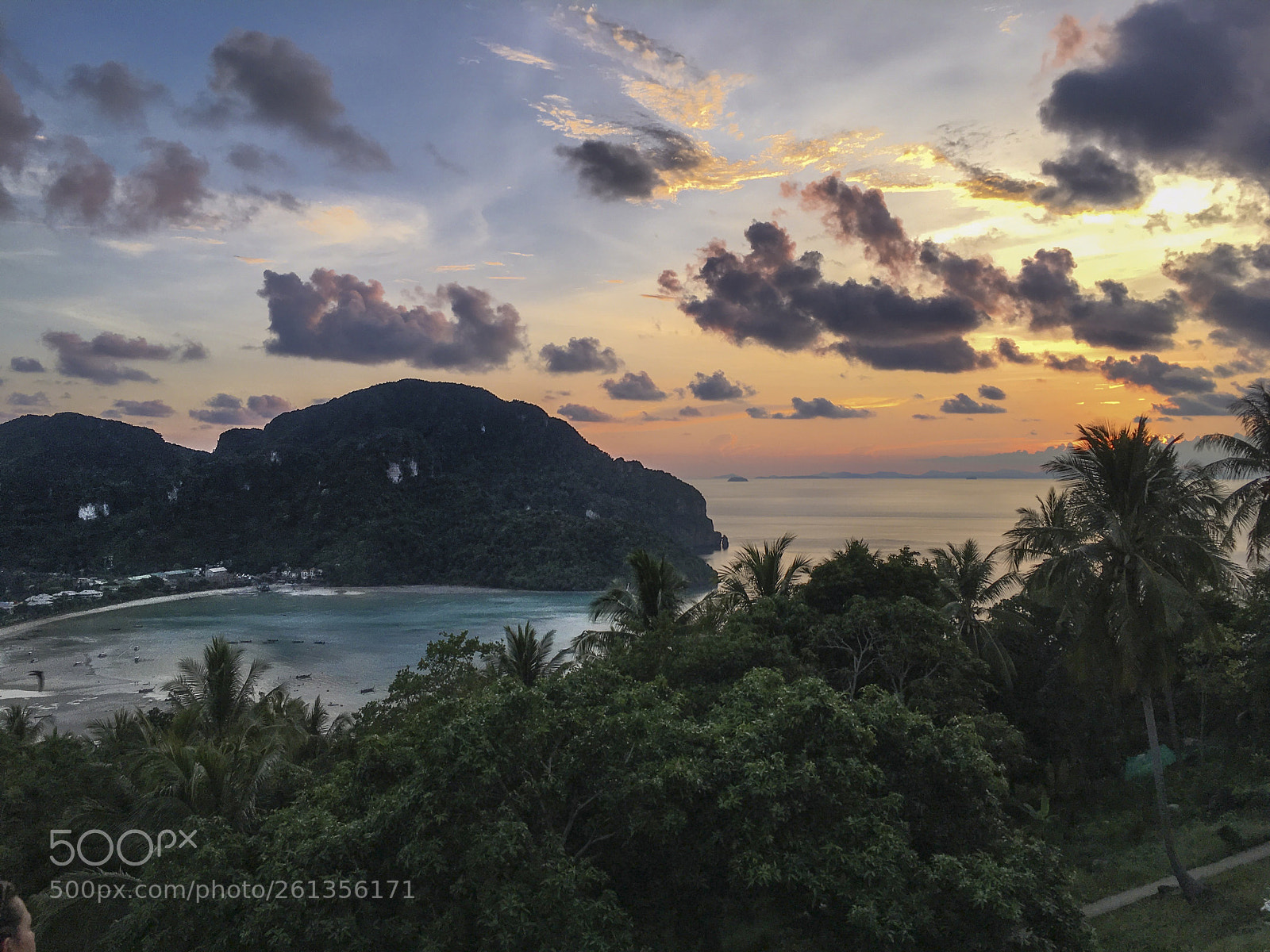 Apple iPhone SE sample photo. Sunset over phi phi photography