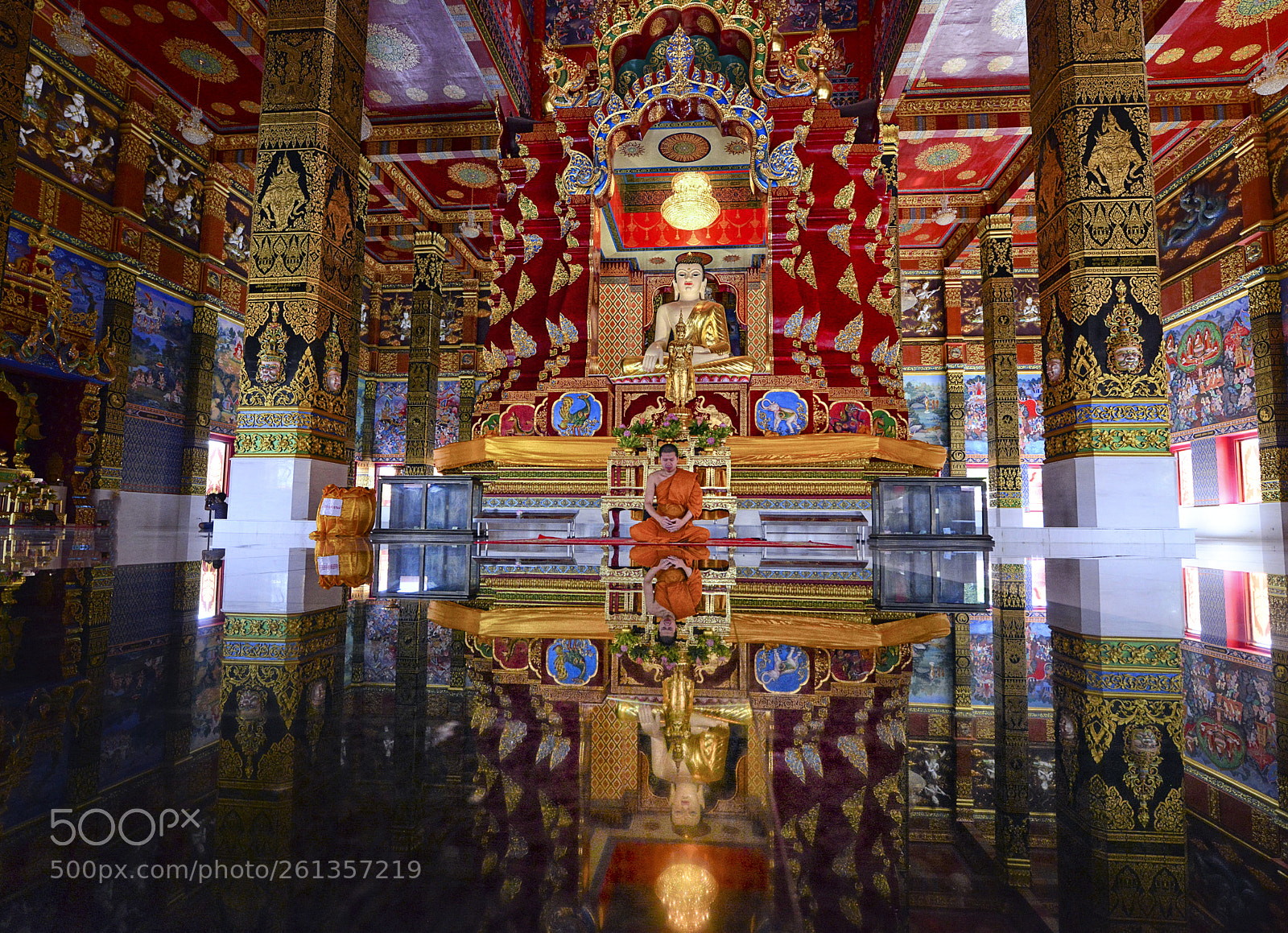 Nikon D800 sample photo. Monk on pilgrimage photography