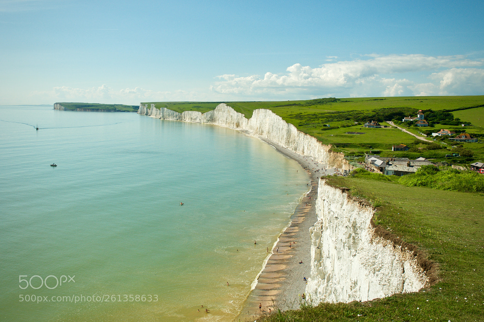 Nikon D300 sample photo. Seven sisters cliffs photography
